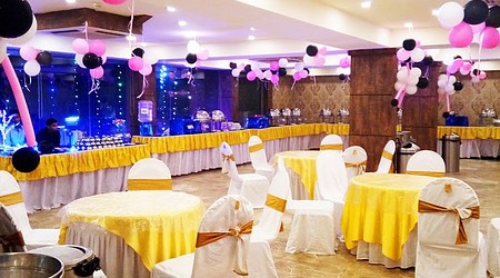 Outdoor Sitting Arrangement at Amrolly Banquet