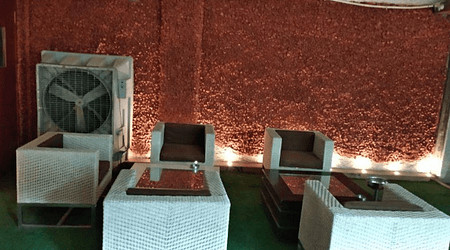 Outdoor Sitting Arrangement at Aurum Cafe & Lounge