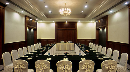 Outdoor Sitting Arrangement at Conference Hall - Katriya Hotel and Towers