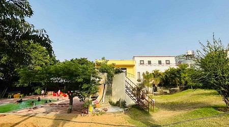 Outdoor Sitting Arrangement at Farmhouse 209