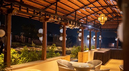 Outdoor Sitting Arrangement at Farmhouse 3003