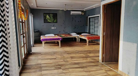 Outdoor Sitting Arrangement at Farmhouse 3113