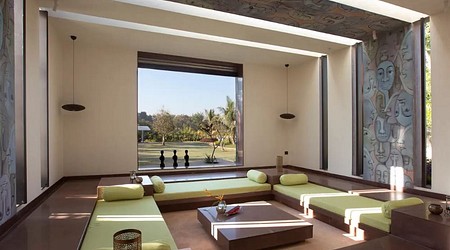 Outdoor Sitting Arrangement at Farmhouse 7413