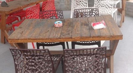 Outdoor Sitting Arrangement at House Of Legends