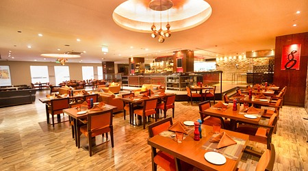 Outdoor Sitting Arrangement at India Grill - Hilton Garden
