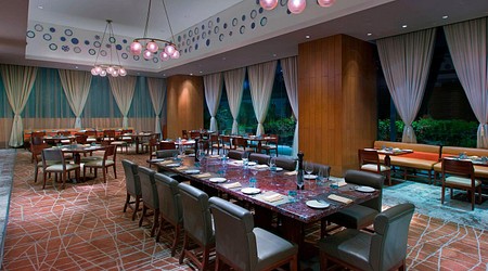 Outdoor Sitting Arrangement at Neptune and Jupiter - Sheraton Grand