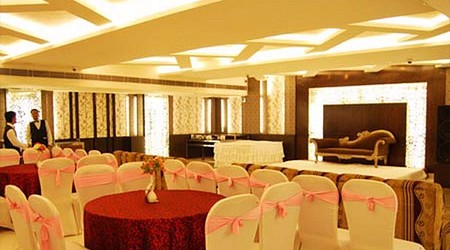 Outdoor Sitting Arrangement at P.K. Banquets