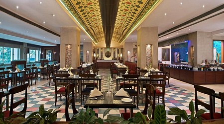 Outdoor Sitting Arrangement at Radisson Jaipur City Center