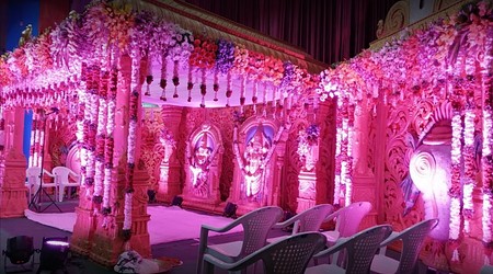 Outdoor Sitting Arrangement at RTC Kalyana Mandapam