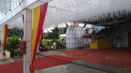 Outdoor Sitting Arrangement at SBR Palace