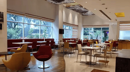 Outdoor Sitting Arrangement at Spice It - Ibis Hotel
