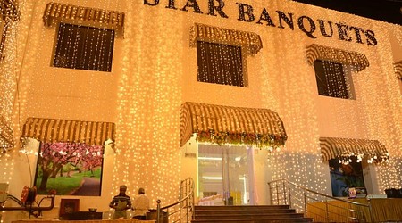 Outdoor Sitting Arrangement at Star Banquets