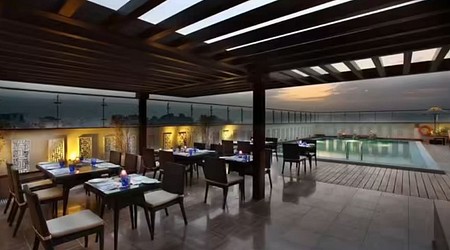 Outdoor Sitting Arrangement at Terrace Grill