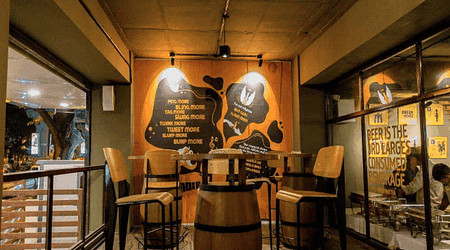 Outdoor Sitting Arrangement at The Beer Cafe