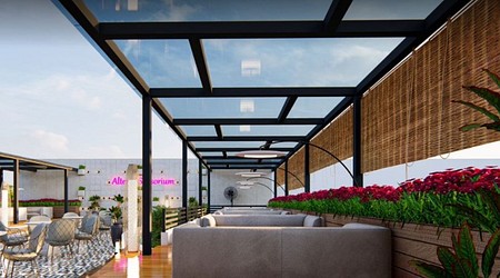 Outdoor Sitting Arrangement at Toksik