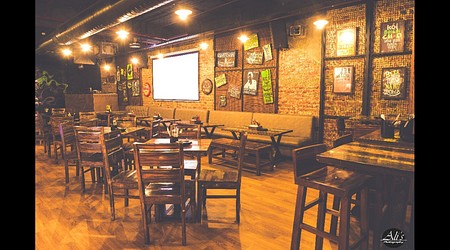 Outdoor Sitting Arrangement at Untapped Brew & Pub