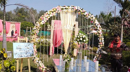 Parties Pictures of Gautam Farm