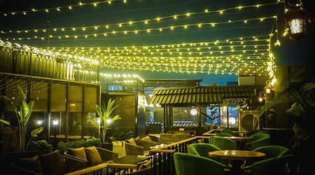 Rooftop Ambience Barish Moon Bar and Brewery
