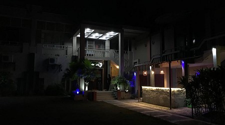 Rooftop Ambience Sainik Farms Villa 1003