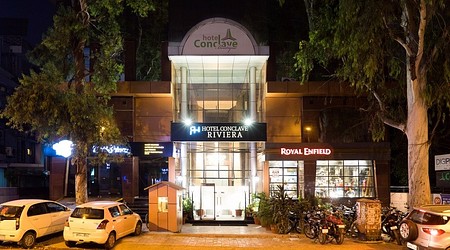 Rooftop Ambience Treebo Conclave Riviera