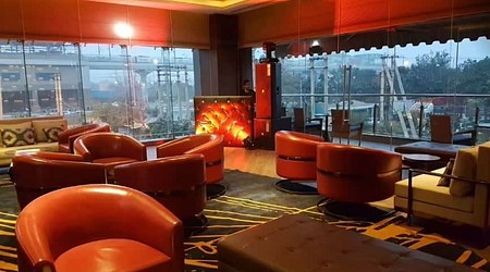 Seating Area of Cove The Bar- Radisson Blu