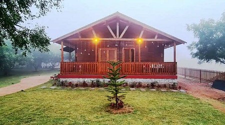 Seating Area of Farmhouse 7036 HYD 