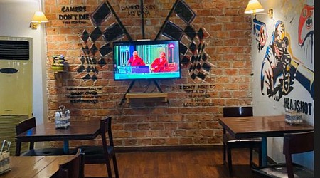Seating Area of Locale Cafe  Bar