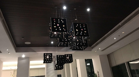 Seating Area of Longitude 77°03' Bar - Le Meridien Gurgaon