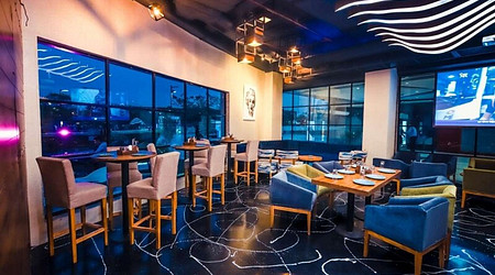 Seating Area of Moire Lounge and Bar