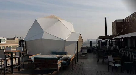 Seating Area of Molecule Air Bar