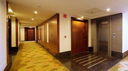 Seating Area of Oodles Residency