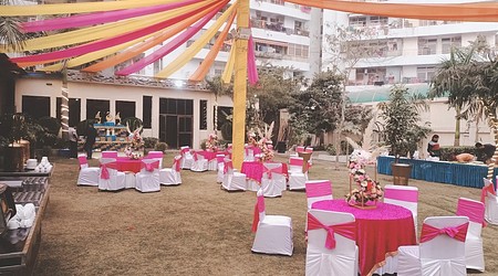 Seating Area of Sanjog Farms