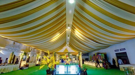 Seating Area of Sapthapadi Gardens