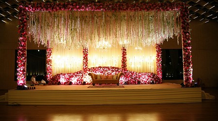 Seating Area of Shagun Farms by Ferns N Petals