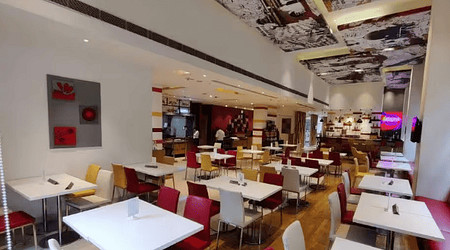 Seating Area of Spice It - Ibis Hotel