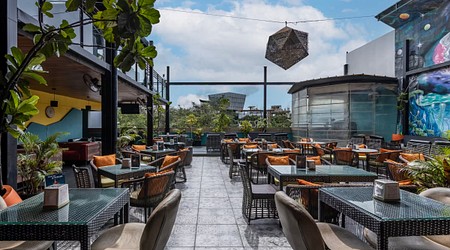 Seating Area of The Terrace at Gilly's Redefined