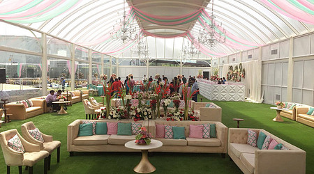 Seating Area of Udman by Ferns N Petals