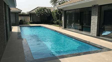 Seating Area of Villa 1111 Chattarpur