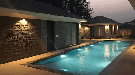 Seating Area of Villa 1111 Chattarpur