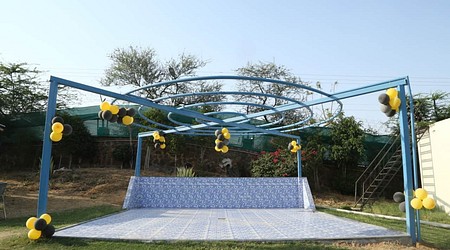 Terrace Area at Aravali Greens