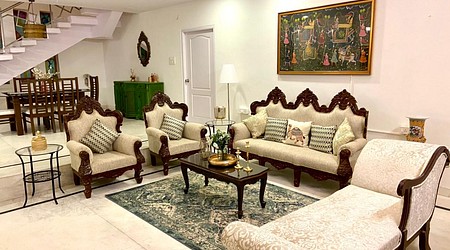 Terrace Area at Farmhouse 5055