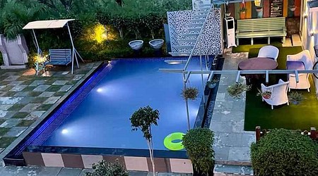 Terrace Area at Farmhouse 5566
