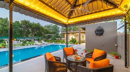 Terrace Area at Farmhouse 5686