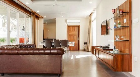Terrace Area at Farmhouse 7068 HYD 