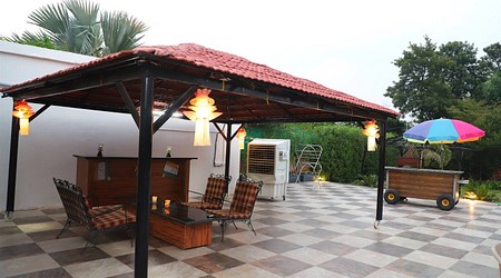 Terrace Area at Farmhouse 7451