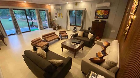 Terrace Area at Farmhouse 882