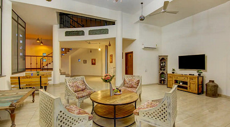 Terrace Area at Farmhouse 9911