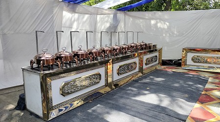 Terrace Area at Grover Caterers and Decorators