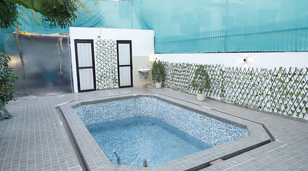Terrace Area at Hotel Viraj