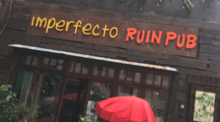 Terrace Area at Imperfecto Ruin Pub